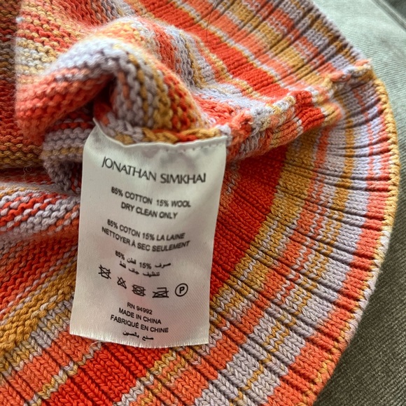 Jonathan Simkhai Space Dye Matching Set (Knit Tank Wrap Raelle Skirt) - Picture 5 of 11